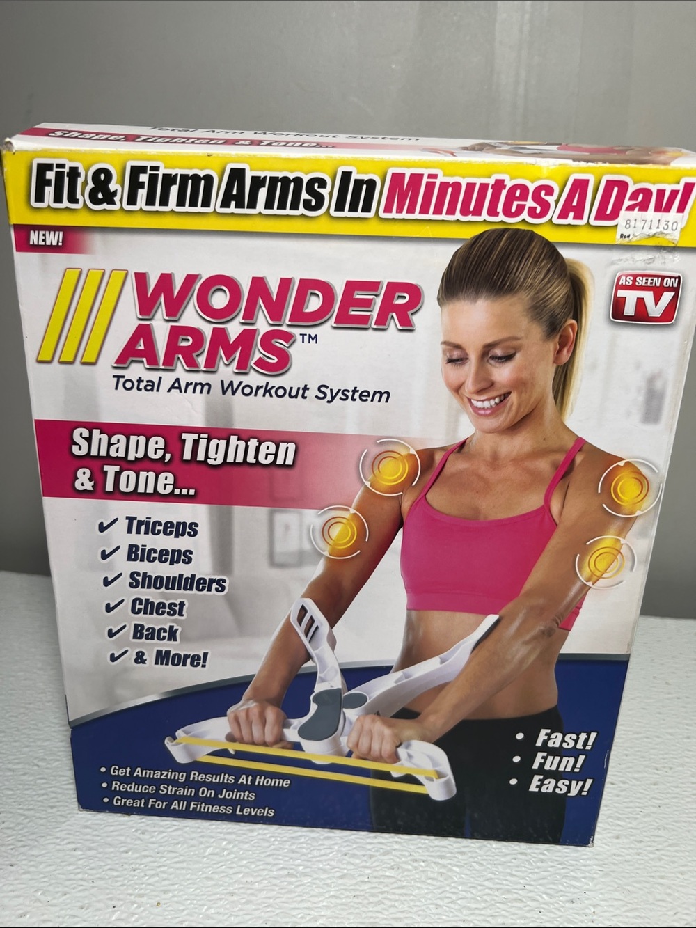 Ontel WA-MC12/3 Wonder Arms Total Workout System Training Resistance Bands